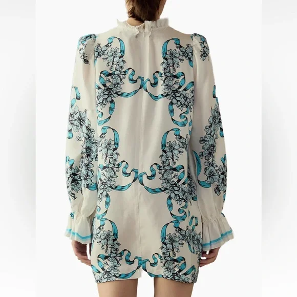 NWT CYNTHIA ROWLEY SILK DRESS💖 - Picture 4 of 5